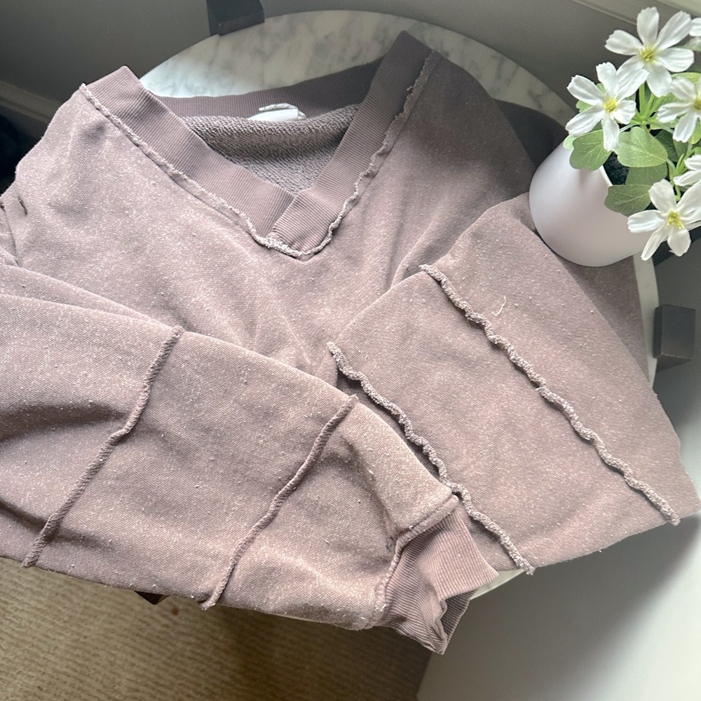 Urban Outfitters Out from under Cropped Swearthirt